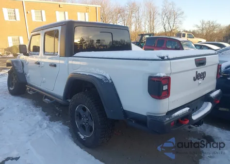 2022 Jeep Gladiator Rubicon 4X4 z USA, uszkodzony, nr VIN 1C6JJTBGXNL141796